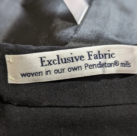 PENDLETON Petites Wool Pantsuit, Polka Dot Lining, Size 12P, NWT! - Picture 8 of 12